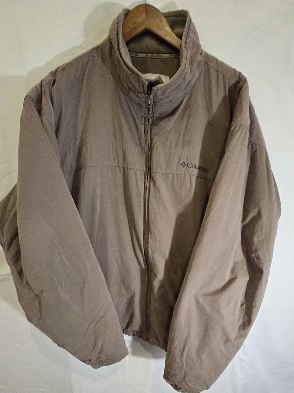Columbia Men's Taupe Brown Insulated Puffer Jacket